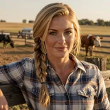 Jessica, cattle rancher from Dodge City area, Kansas