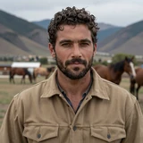 Cody, horse ranch operator from Bozeman area, Montana