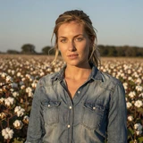 Sarah, cotton farmer from Selma area, Alabama