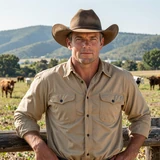Mark, cattle rancher from Ozark region, Arkansas
