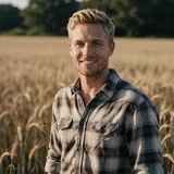 Erik, Scandinavian-American wheat farmer from Minnesota