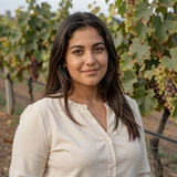 Maria, vineyard farmer from North Carolina on dating site for farmers