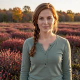 Sarah, cranberry grower from Wisconsin Rapids area