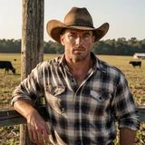 James, cattle rancher from Cleburne County, Alabama
