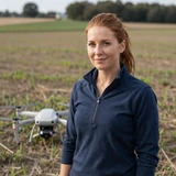 Rachel, a precision agriculture specialist from Nebraska