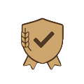 Verified Farmer badge verification icon
