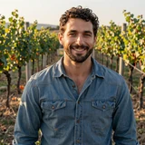 Eli, a Jewish-American kosher vineyard owner from California